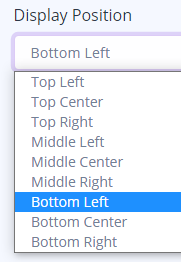 Display-Positions