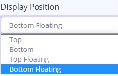 Display-Positions-Floating